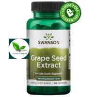 ราคา Swanson Superior Herbs- Grape Seed Extract with MegaNatural Gold / 60 Capsules (13820211712)