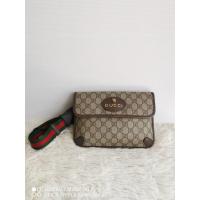 ราคา กระเป๋าคาดอก Gucci Supreme Belt Bag มือสอง (55300283310)