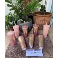 ราคา แก้ว Starbucks Bling Rose Gold Cold Cup (24oz.) (13184447994)