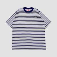 ราคา เสื้อยืด OVERSIZE EVILSPIRIT - MORGAN BLUE WHITE STRIPED UNISEX (28687940857)