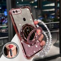 ราคา [3 In 1]เคสสําหรับOppo a5s oppo a12 oppo A7 oppo a3s oppo a12e F9 เคสโทรศัพท์Softcaseซิลิโคนกันกระแทกออกแบบใหม่ความงามเชือกเส้นเล็กกระจกแต่งหน้าพร้อมที่วางSJSFDD01 (28828035003)