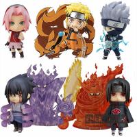 ราคา ฟิกเกอร์ Anime Naruto Uzumaki Nendoroid Sasuke Uchiha Hatake Kakashi Itachi (1438429211)