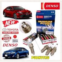 ราคา หัวเทียน DENSO (1ชุด=4ตัว) 3เขี้ยว IRIDUM TOYOTA CAMRY ACV70 AVV50 ASV51 HYBRID PART-3508 ยี่ห้อ DENSO แท้ (25850023007)