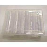 ราคา ตลับใส่เหรียญ 20.5 มม. 100 ตลับ พร้อมกล่อง ใส่เหรียญ 1 บาทหมุนเวียน, 25 สตางค์ พ.ศ.2493, 2500, 2520 (4803181861)