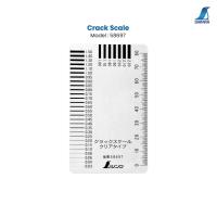 ราคา แผ่นเช็ครอยร้าว แบบใส รุ่น 58697 Shinwa Crack Scale Clear Type model : 58697 (23725715639)