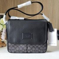 ราคา สีดำ สะพายชาย รุ่นฮิต COACH CE534 Sprint Map Bag 25 In Signature Jacquard (26521677279)