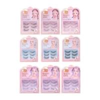 ราคา FASHION NUTS BEAUTY IDOL TO BE BEAUTIFUL GIRLY COLLECTION ขนตาปลอม 3 คู่ ลุคธรรมชาติ (29273215791)
