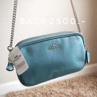 ราคา Coach 2ซิปสายสะพายโซ่ น่ารักมากๆ (6838683818)