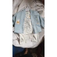 ราคา 3ใน1 เสื้อแจ็คเก็ต+จั๊มสั้น+กางเกงขายาว/ ชุดเซ็ตเสื้อผ้าเด็ก (40355797459)