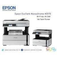 ราคา EPSON M3170 EcoTank Monochrome Wi-Fi All-in-One (Print/ Copy/ Scan/ Fax)Ink Tank Printer รับประกัน 4 ปี พร้อมหัวพิมพ์ (3588582500)