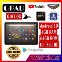 ราคา GPAD Android Tablet PC 10inch Display Zoom/ Google Meet/ Class Room 4G LTE 4GBRAM +64GB ROM PHONE CALL (23203627889)