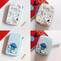 ราคา น่ารัก Stitch PU กระเป๋ากระเป๋าซิป Electronics Cable Carrying Case สําหรับเครื่องประดับกล้อง HDD Bag Charger power bank (26608892899)