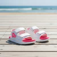 ราคา รองเท้าแตะชายหาดสําหรับเด็ก สีชมพู ไซส์ 23-24 กันลื่น แฟชั่นฤดูร้อน สไตล์เกาหลี สําหรับเด็กเล็ก (57650633446)