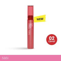 ราคา ของแท้‼️sasi เบอร์ 02 Carrot สีส้มสุขภาพดี ศศิ ชูการ์ รัช ลิป ทิ้นท์ (14525701533)