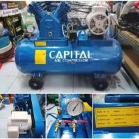 ราคา TKK พร้อมส่ง SP1/4-RD ปั้มลมสายพาน 36 ลิตร มอเตอร์ 1/4 HP RADISON ของแท้ ประกัน 1 ปีเต็ม จาก CAPITAL (23752605071)