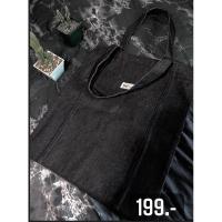 ราคา Voucher Code(HIT150MAY) กระเป๋าผ้าแฟชั่น ผ้ายีนส์สีดำ (5077999703)