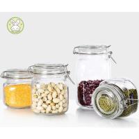 ราคา ขวดโหลแก้วฝาสปริง ขวดโหลแก้วฝาล็อค ขวดโหลดองบ๊วย กิมจิ สูญญากาศ ทรงเหลี่ยมมน ปิดแน่น (19858685603)