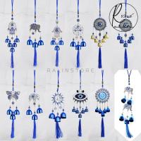 ราคา กระดิ่งโมบาย กระดิ่งลม EVIL EYE ดวงตาปีศาจ โมบายลม ขับไล่สิ่งชั่วร้าย เสริมฮวงจุ้ย (28785713523)