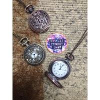 ราคา Vintage Clock Pendant⏰นาฬิกาวินเทจห้อยคอ 4cm. (5895667)