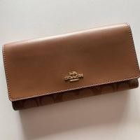 ราคา Coach F88024 Trifold Wallet In Signature Canvas กระเป๋าสตางค์