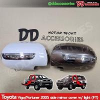 ราคา ครอบกระจกมองข้าง Vigo Fortuner 2005 2006 2007 2008 2009 2010 2011 2012 2013 2014 สี-ขาว ทอง Fitt ลาย Arrow ไฟเลี้ยววิ่ง (27279798867)