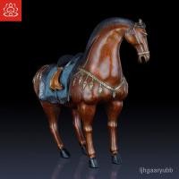 ราคา ม้าทองเหลืองบริสุทธิ์สู่งานฝีมือที่ประสบความสำเร็จเครื่องประดับม้าทองแดงสีตกแต่งสำนักงานม้าของตกแต่งบ้านของขวัญม้าทองแดง (22381070841)