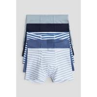 ราคา H&M(เอชแอนด์เอ็ม) ชุดกางเกงในทรงบรีฟ 5 ชุด เด็กผู้ชาย 1010214_5 (24233721053)