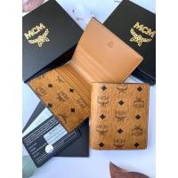 ราคา ✨ของแท้ กระเป๋าตังสั้น MCM Bifold Card Wallet in Visetos Original (10502474395)