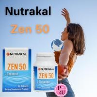 ราคา Nutrakal Zen 50 นูทราแคล เซ็น บรรจุ 30 เม็ด L-Theanine 50 mg.[11295] (25351837501)