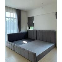 ราคา เตียงนอนครอบครัวรุ่นหลุยส์หัวตรงท้ายเตียงลอน (29057493335)