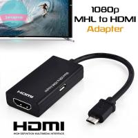 ราคา Sund Micro USB 2.0 To HDMI HDTV TV HD Adapter Cable สําหรับโทรศัพท์มือถือ Samsung LG S7 TH (28664830295)