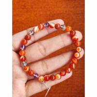 ราคา zepturla gemstones กำไลหิน Red agate, Super7, แก้วนางขวัญ 6 มม. ❤️ เสริมเข้มแข็ง เสน่ห์ และการคุ้มครอง (43768407657)