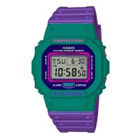 ราคา Casio G-Shock นาฬิกาข้อมือผู้ชาย สายเรซิ่น รุ่น DW-5600TB-6 - สีเขียว/ม่วง (664324523)