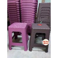 ราคา เก้าอี้พลาสติกลายหวาย ทรงสูง โมเดิล พร้อมส่ง 994 (4763551249)