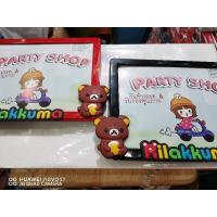 ราคา rilakkuma​กรอบป้ายทะเบียน การ์ตูน ป้ายทะเบียนรถมอเตอร์ไซค์ เหล็ก ขายส่ง (11600801390)