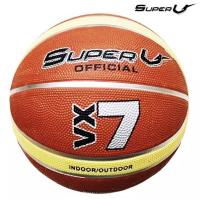 ราคา ลูกบาสเกตบอล Super V รุ่น VX7 สีส้มคาดเหลือง (16384219336)