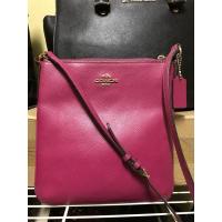 ราคา ของแท้ 100% กระเป๋า Coach ครอสบอดี้มือสอง (7559474911)