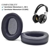 ราคา 1Piar Earpads สําหรับ Sennheiser Momentum 1 1.0 2 2.0 M2 HD1 ไร้สายหูฟังแบบมีสาย Ear Pad เบาะฟองน้ําชุดหูฟัง Earmuffs (14577546610)