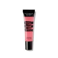 ราคา Victoria's Secret Total Shine Addict ลิปกลอส สีชมพู สีแดง (23868906759)