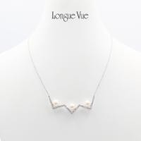 ราคา สร้อยคอแฟชั่นมุกเกร๋ๆ Longue vue (21555842610)