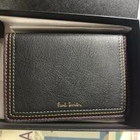 ราคา new Paul smith card wallet black (2550792567)