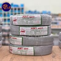 ราคา (100 เมตร) ANT สายไฟอ่อน (DC) VFF 2x1 sq.mm. สายลำโพง สายนำสัญญาณ (24354182733)