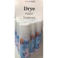 ราคา (แพ็ค 1 กระป๋อง) สเปรย์ดับกลิ่นเท้า Drye ของ Hello Heel ขนาด 65 มล.(ของผลิตใหม่ หมดอายุปี 2028) (5158333365)