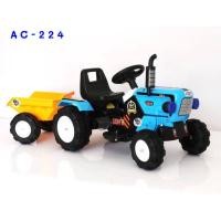 ราคา ลดล้างสต็อก รถแบตเตอรี่ แทรกเตอร์ มีพ่วงท้าย รถแทรกเตอร์ไฟฟ้า รถแทรกเตอร์ รถเด็กนั่ง AC-224 (2057382420)