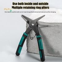ราคา PLPJ Snap แหวน Plier ประเภท Circlip คีมมัลติฟังก์ชั่ Crimp เครื่องมือภายในภายนอกแหวน Remover ยึด Circlip คีมเครื่องมือใหม่ (42268469184)
