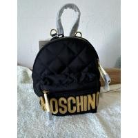 ราคา Moschino Quilted Logo Backpack Black (26054830573)
