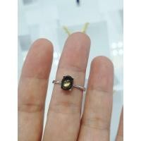 ราคา แหวนเงินแท้ พลอย black Star Sapphires พลอยแท้ (55751217342)