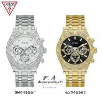 ราคา F.A ของใหม่! Guess ของแท้100% นาฬิกาข้อมือผู้หญิงหน้าปัดเพชรล้วน GW0455G1 GW0455G2 ขนาด:44มม นาฬิกาแฟชั่นสตรี นาฬิกาข้อ (23037642682)