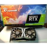 ราคา VGA (กราฟฟิคการ์ดมือ2) MANLI GeForce® RTX 2060 /12G GDDR6 192-BIT (24412496912)