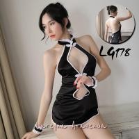 ราคา ชุดชั้นใน Lareyna Araven + G String Fantasy Night เครื่องแต่งกาย Cheongsam Retro LG178 (42270793425)